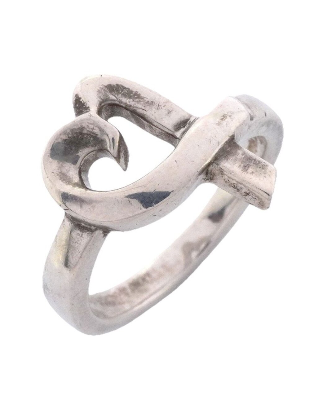 Tiffany & Co Ring Loving Heart 925 Sterling Silver